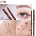 Waterproof Eyeliner Pen White Black Brown Long Lasting Quick-drying Pencil Not Blooming Liquid Eyeliner Gel Eyes Makeup Cosmetic