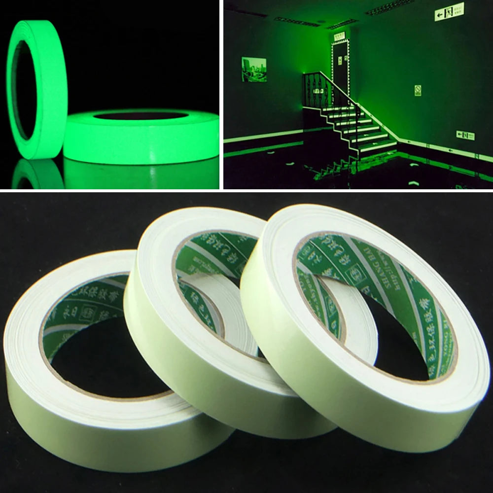 Glow in The Dark Tape Glow Tape Easter Decorations Self Adhesive Waterproof Glow in The Dark Stickers Home Night DIY Craft Decor