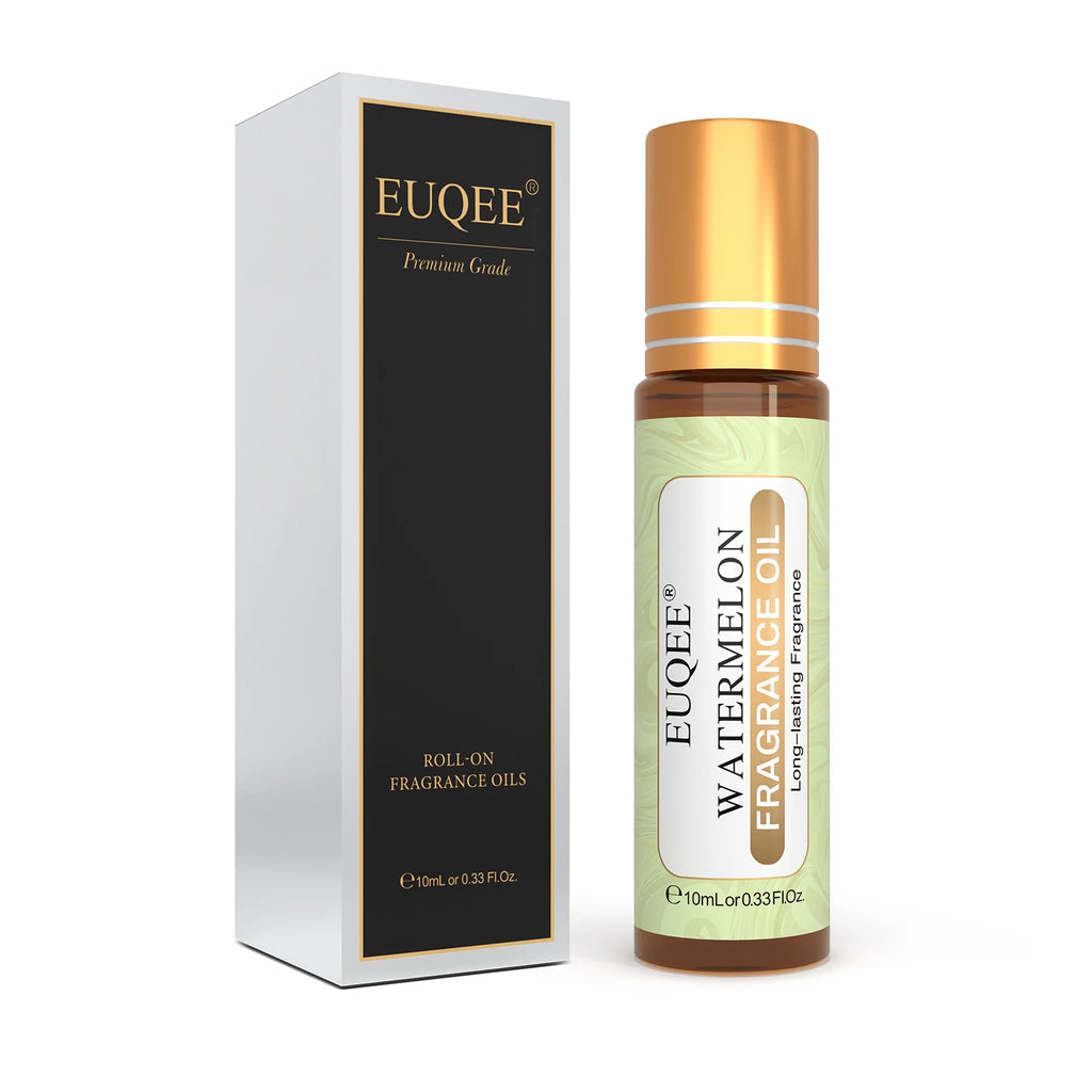 EUQEE 10ml Fragrance Oil Roll-On Long Lasting Scent La Vie Est Belle CHANCE Jadore Cotton Strawberry Mango for Diffuser Burner