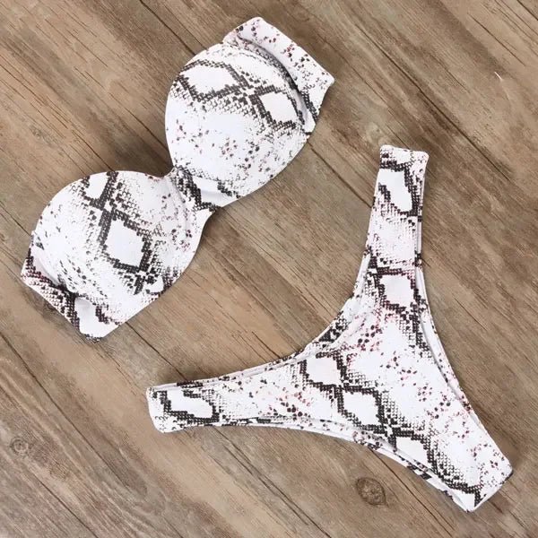 Push Up Bikini Set Women 2026 Swimsuit Sexy Bow Biquini Lace Up Summer Bathing Suit Lady Two Pieces Swimwear Woman Beachwear L