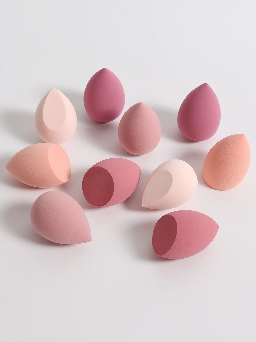 25 Beauty Eggs (Makeup Sponges), Foundation Makeup Mixed Beauty Sponges, Flawless Application for Liquid, Cream and Powder, Multi-Color Makeup