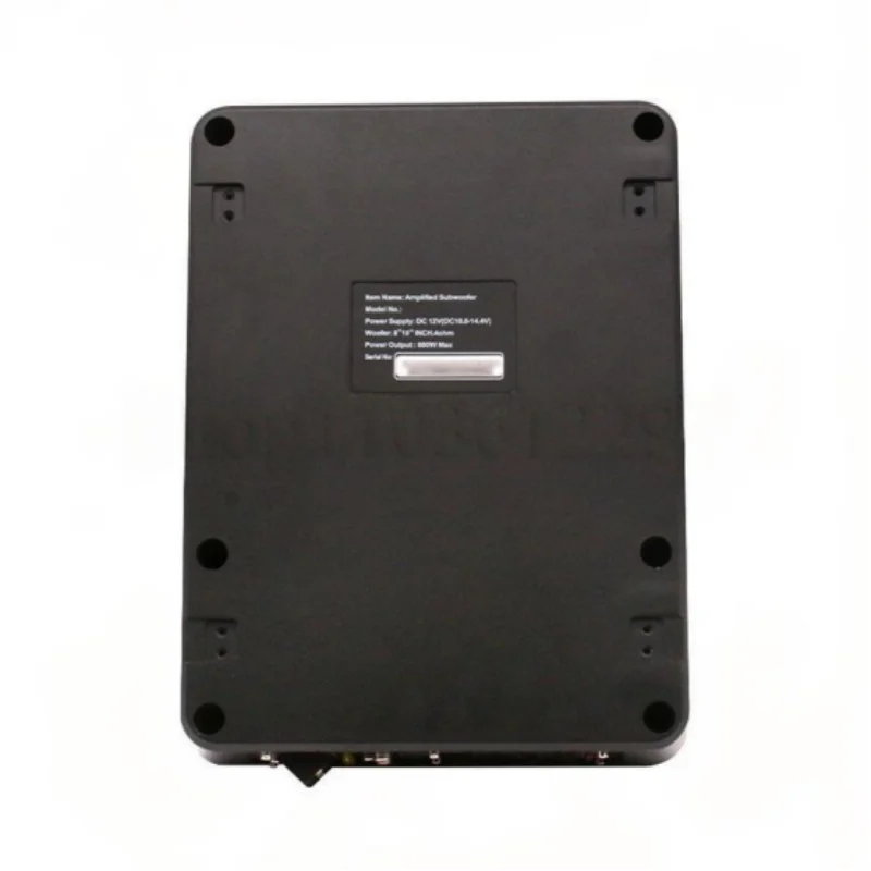 10-inch car subwoofer, 600-watt high-power aluminum alloy speaker, under-seat bass unit modification, ultra-thin amplifying subw