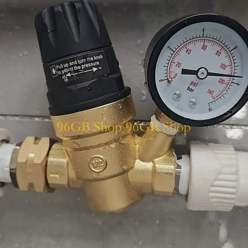 96GB Professional Copper Regulator Valves Precisions Cast RVs Water Pressure Control Valves With 3/4 Inch NPT Connection