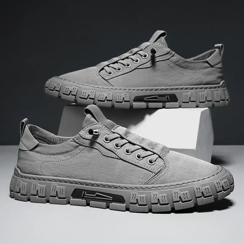 2025 Men Casual Sneakers Mesh Platform Breathable Lightweight Shoes Outdoor Walking Sports Shoes Tenis Masculino Zapatillas