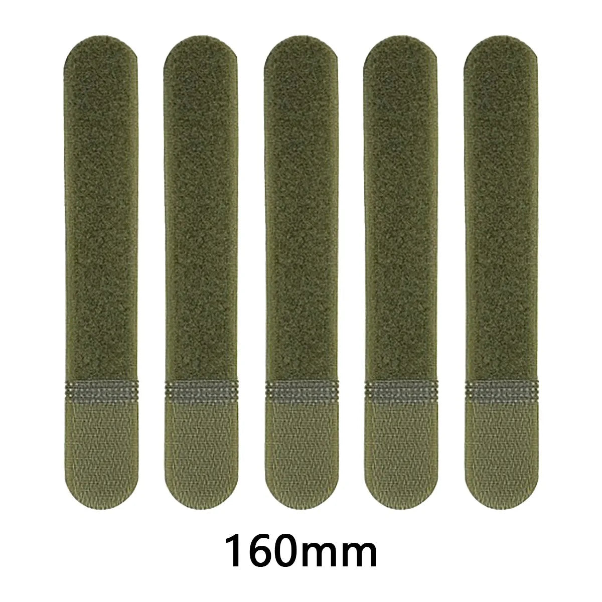 Reusable Nylon Cable Ties Straps With Hook Loop Fastener For Backpack Organizer Cord Grip Wrapping Buckle Webbing Fix