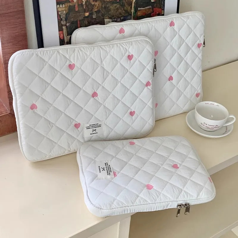 cute Laptop Sleeve Case Bag Portable Computer Cover Bag Tablet Pouch For Ipad 9.7-11 Macbook Air Pro 13 14 15 15.6 16 Inch Cover