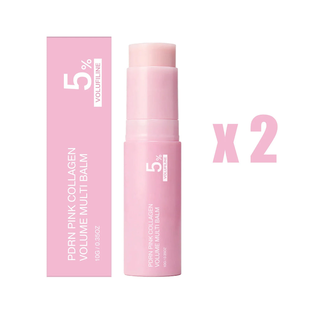 2026 New PDRN Pink Collagen Multi Balm Stick Volume Firming Anti Aging Smooth Fine Lines Eye Neck Forehead Smile Lines Face Care