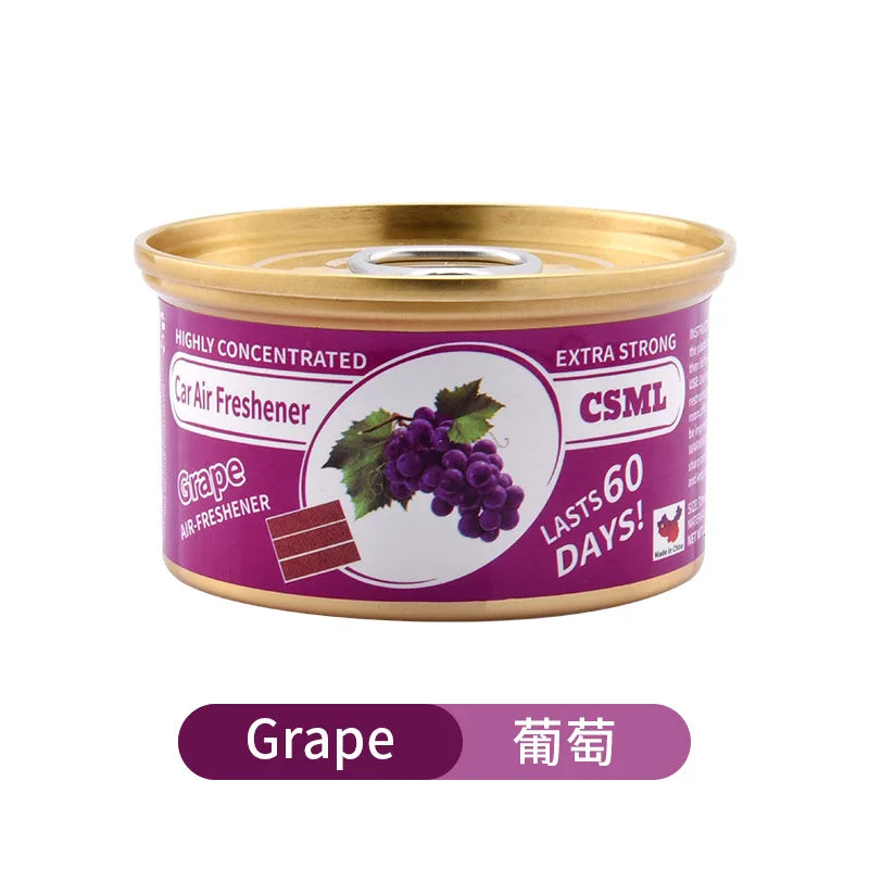 Best-selling Wooden Block Canned Car Aromatherapy Fragrance Paste Deodorizing Air Freshener High-end Solid Perfume