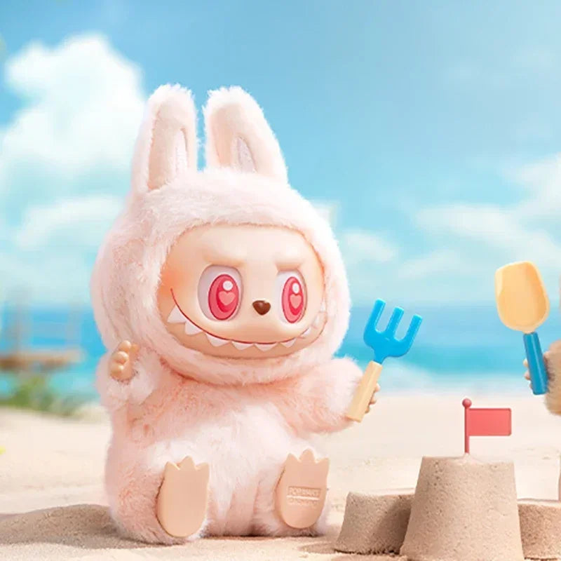 POP MART Labubu Blind Box The Monsters Have A Seat Vinyl Plush Pendant Keychain Bag Charm Cute Doll Mystery Box Kawaii Gift