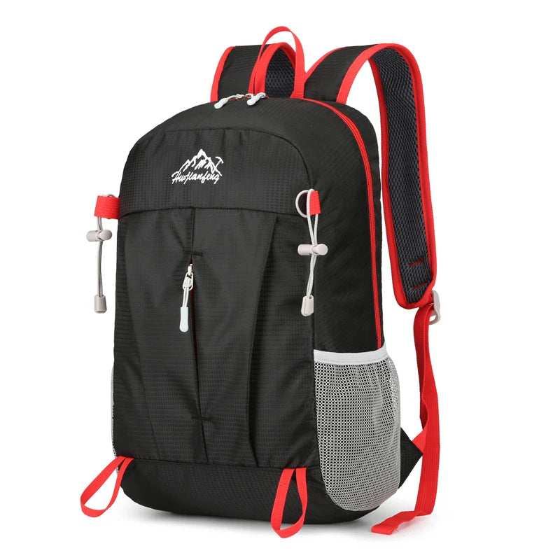 Portable Hiking Backpack Large Capacity Foldable Mountaineering Climbing Bags Durable Waterproof Lightweight Travel Bags