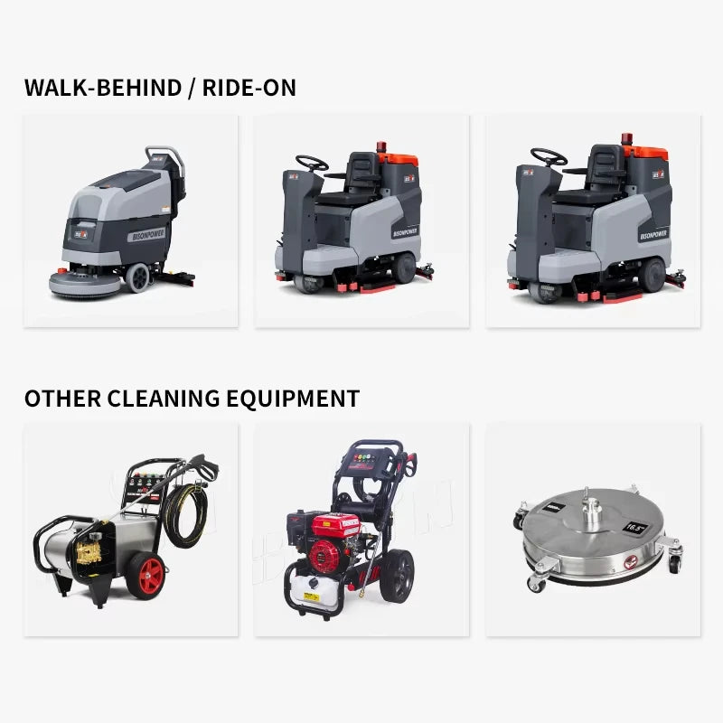 CE EPA Battery Operated Car Type Ride On Floor Scrubber Commercial Tennis Court Floor Road Sweeper Machine