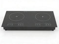 Airo Portable Built-in Double Burner Induction Cooker with Hotpot Function 4000-4999W Rapid Heating Waterproof Touch Control