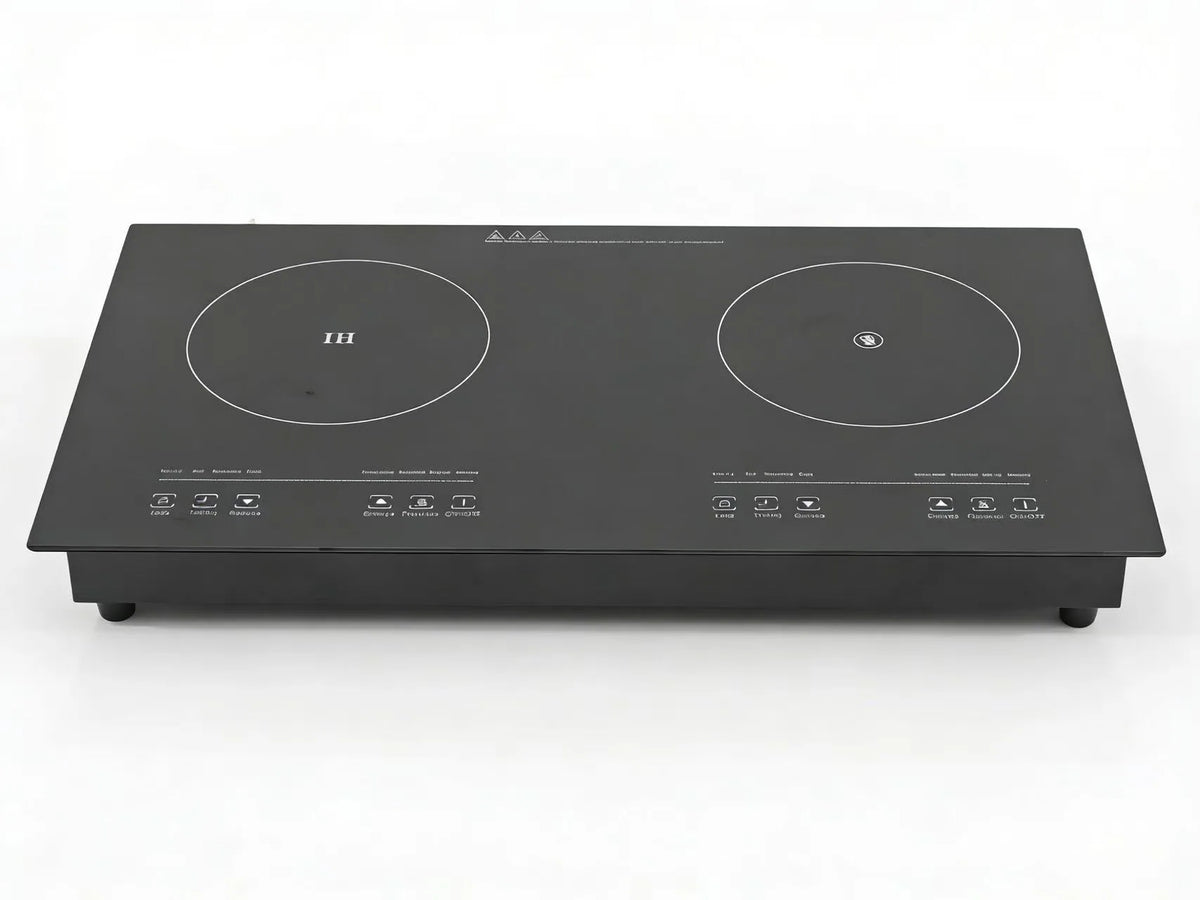 Airo Portable Built-in Double Burner Induction Cooker with Hotpot Function 4000-4999W Rapid Heating Waterproof Touch Control
