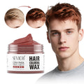 50g Disposable Hair Mud Wax 13-Color Hair Colouring Waxes Hairstyle Styling Paste for Men Women Teen Party Role Play Halloween