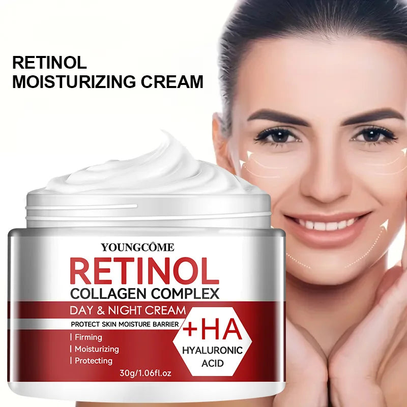 Retinol Moisturizer Face Cream Repairing Moisturizing Nourishing Cream Brightening Skin Facial Cream Anti Aging Face Skin Care