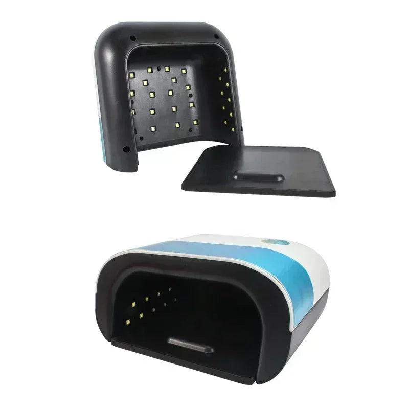 UV LED Cordless Manicure Lamp, UV Lamp for Gel Nail 4 Smart Timer and Sensor Wireless Manicures with Settings