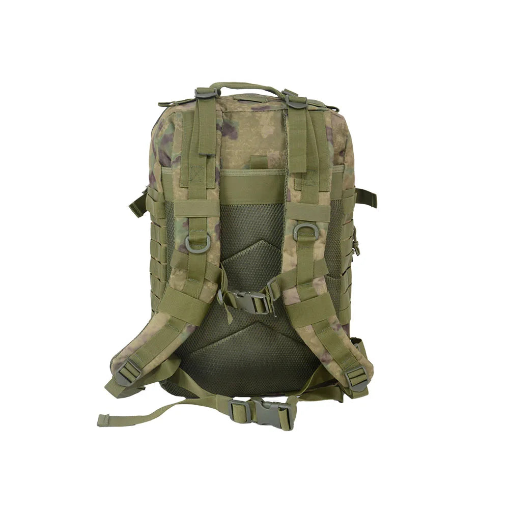 50 Liters Outdoor Tactical Dual Shoulder Large 3P Backpack Backcountry Cycling Sports Backpack Travel Attack Camouflage Multi-Fu