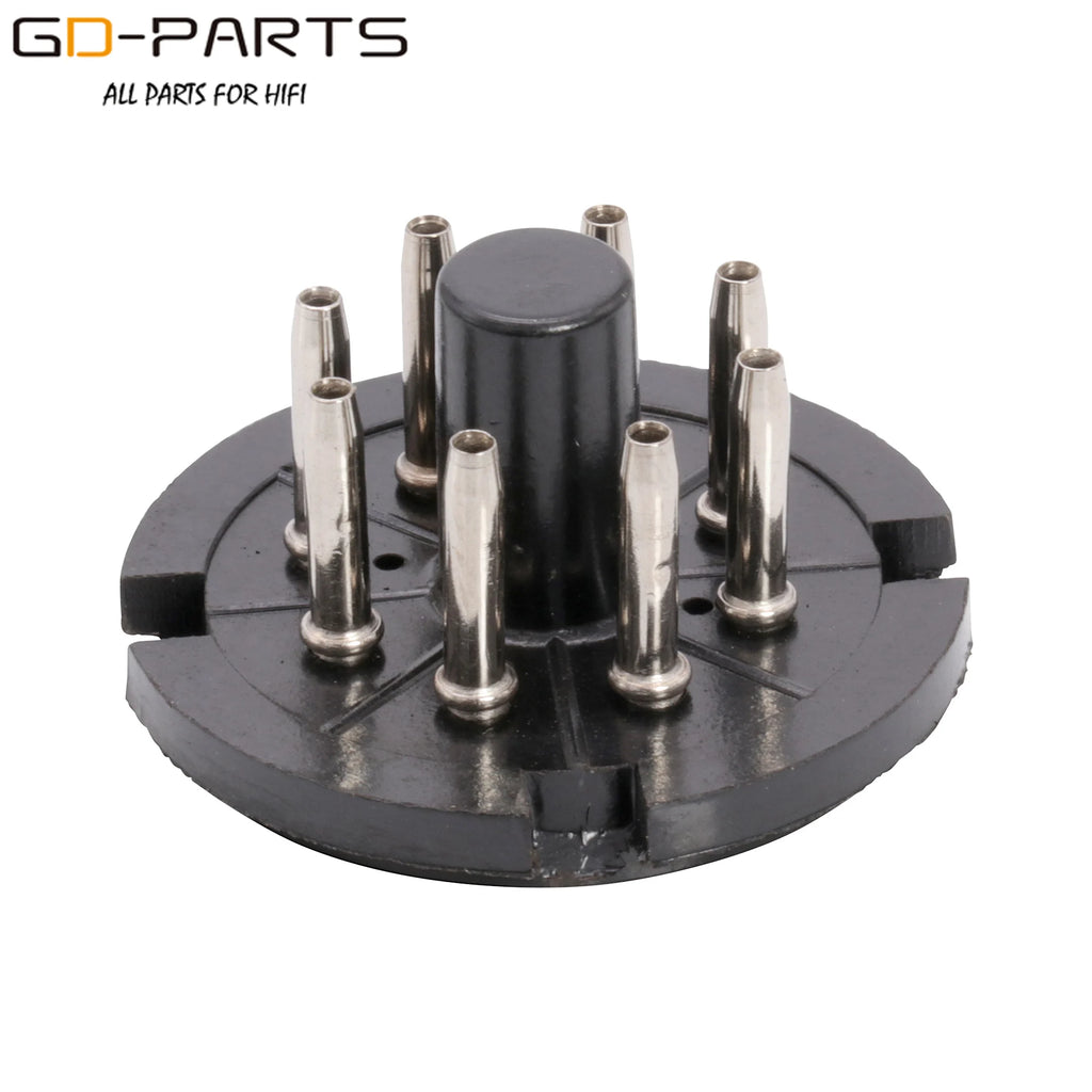 OCTAL TUBE BASE 8pin Vacuum Tube Sockets Base For Hifi Audio Vintage Tube AMP Gold Tin Plated