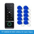 Tuya Smart Door Lock Fingerprint Access Control Home Security Electronic Gate Opener RFID Keypad Biometric Digit Magnetic Reader