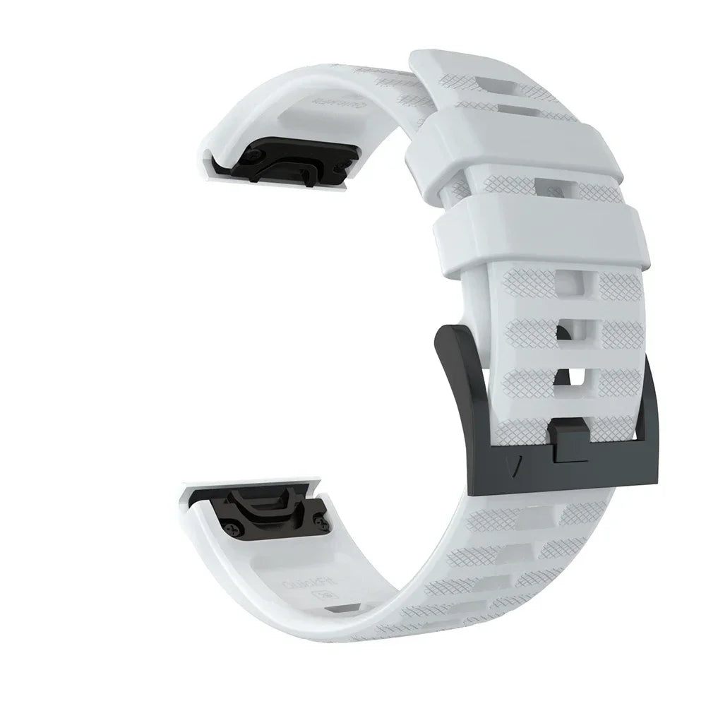 22mm 26mm Silicone Strap For Garmin Fenix 7X 7 Pro Solar/6X 6 Sapphire 5 5X Plus 3 3HR/Epix QuickFit WatchBand 1:1 Official band