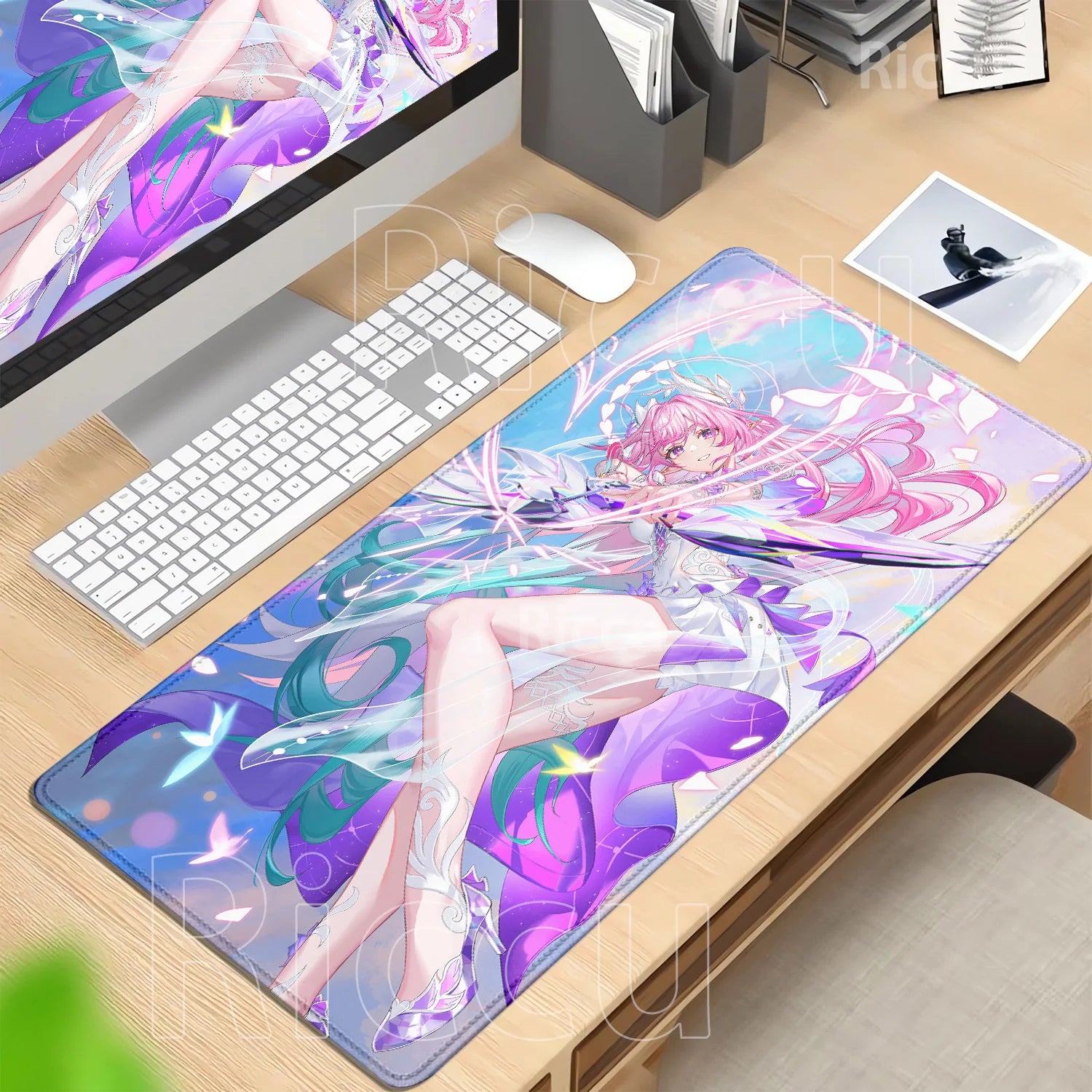 Mouse Pad Honkai Star Rail Cyrene HD printing Pretty Gaming Lock Edge Large Rubber Anime kawaii Mousepad Laptop offices Desk Mat