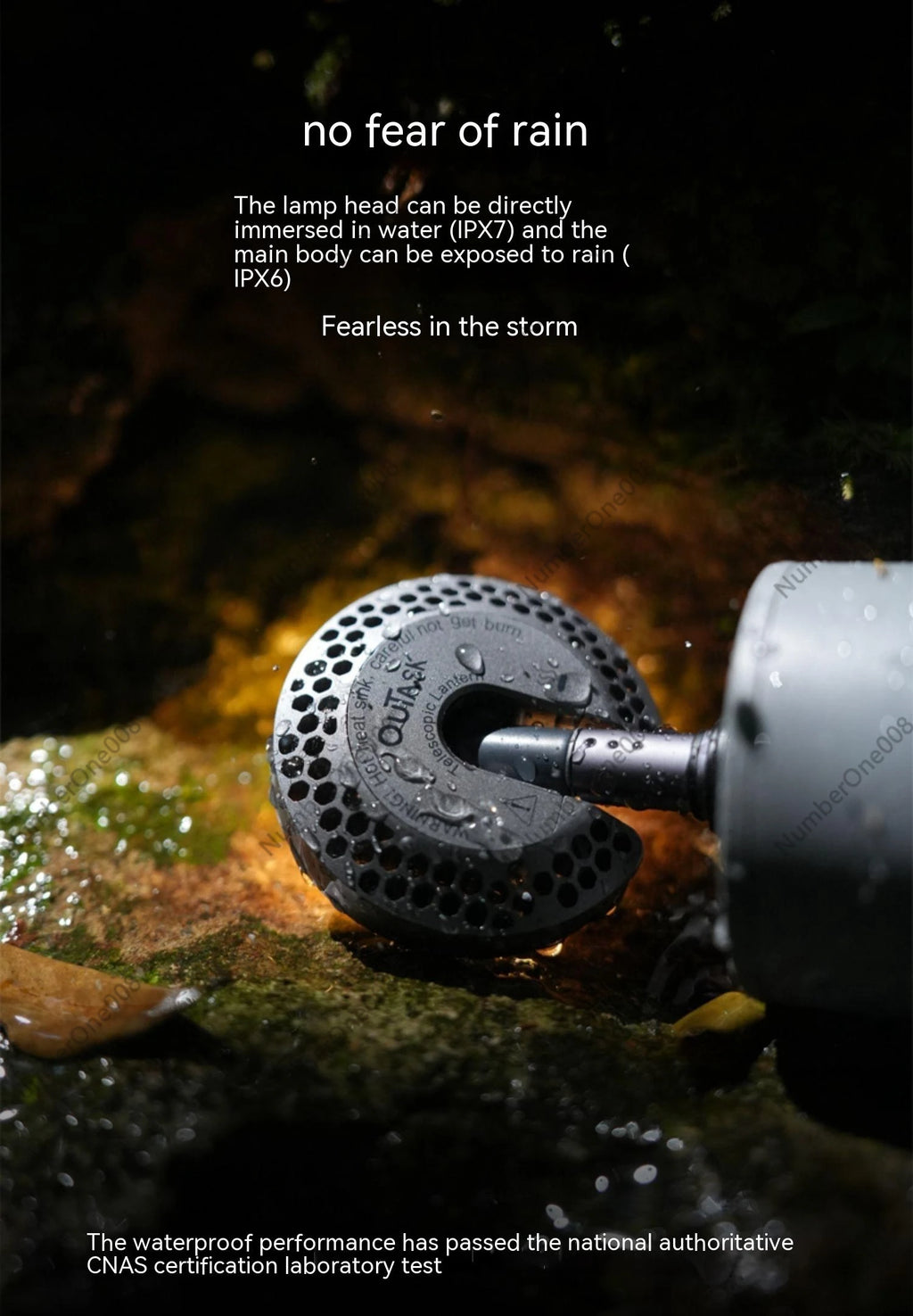 Telescopic Lantern All Terrain Outdoor Multifunctional Camping Light Phone Charging Treasure Travel Emergency Tent Lamps