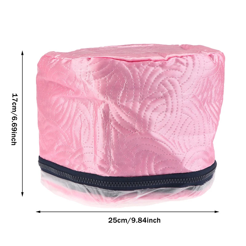 Hair Steamer Cap Electric Hair Heating Cap Thermal Hat Self-heating Hat SPA Nourishing Hair Styling Care〔CC55〕