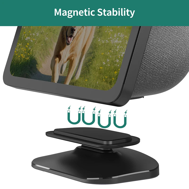 LINGYOU Charging Stand for Echo Show 8 3rd Gen - Adjustable Holder with Charging Ports (USB-C/A) for Charge Cellphones &  Earbud