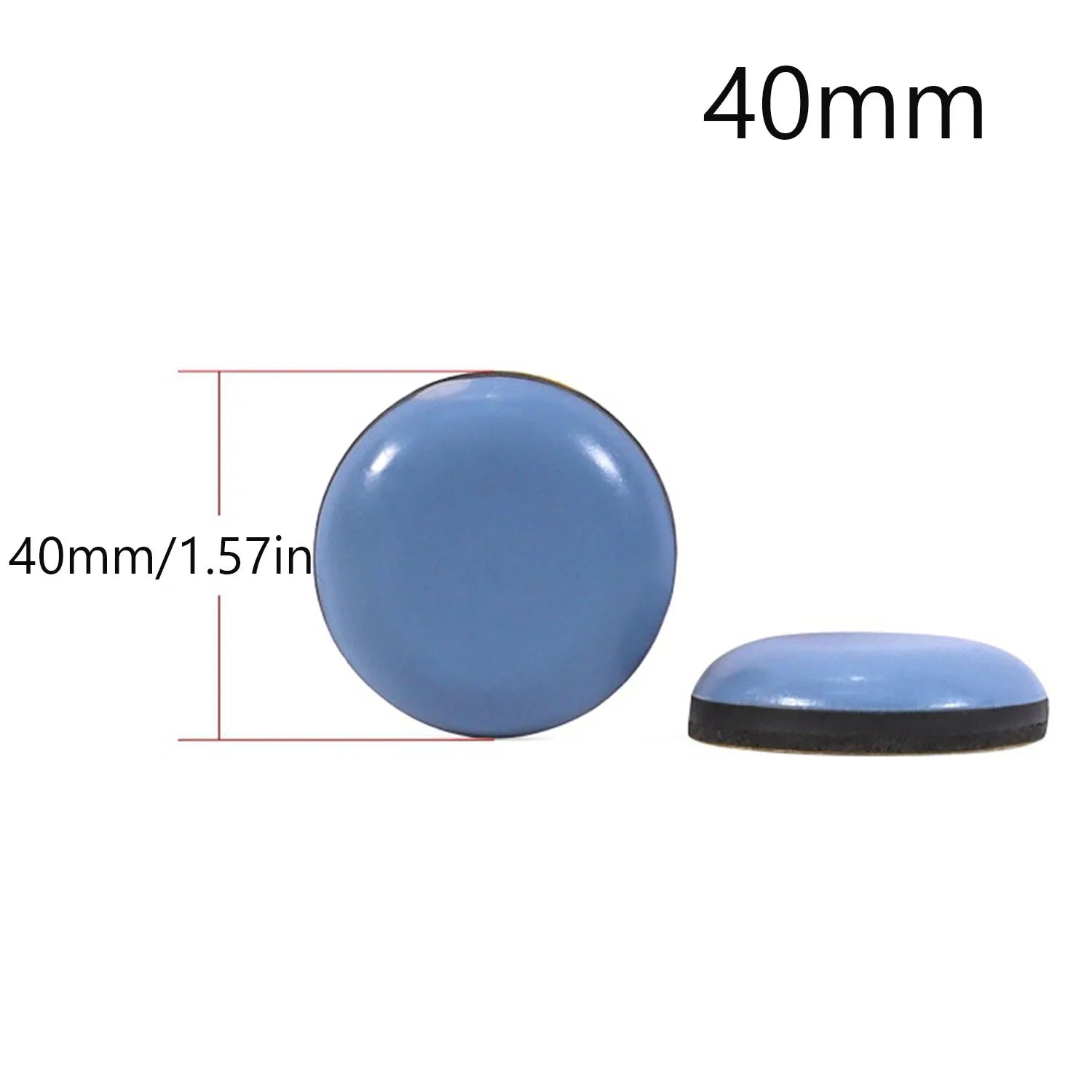 4~16pcs Feet Gliders Sliding Pads Home Furniture Sliders Furniture Gliders PTFE  Floor Mover Pads For  Household Hardware