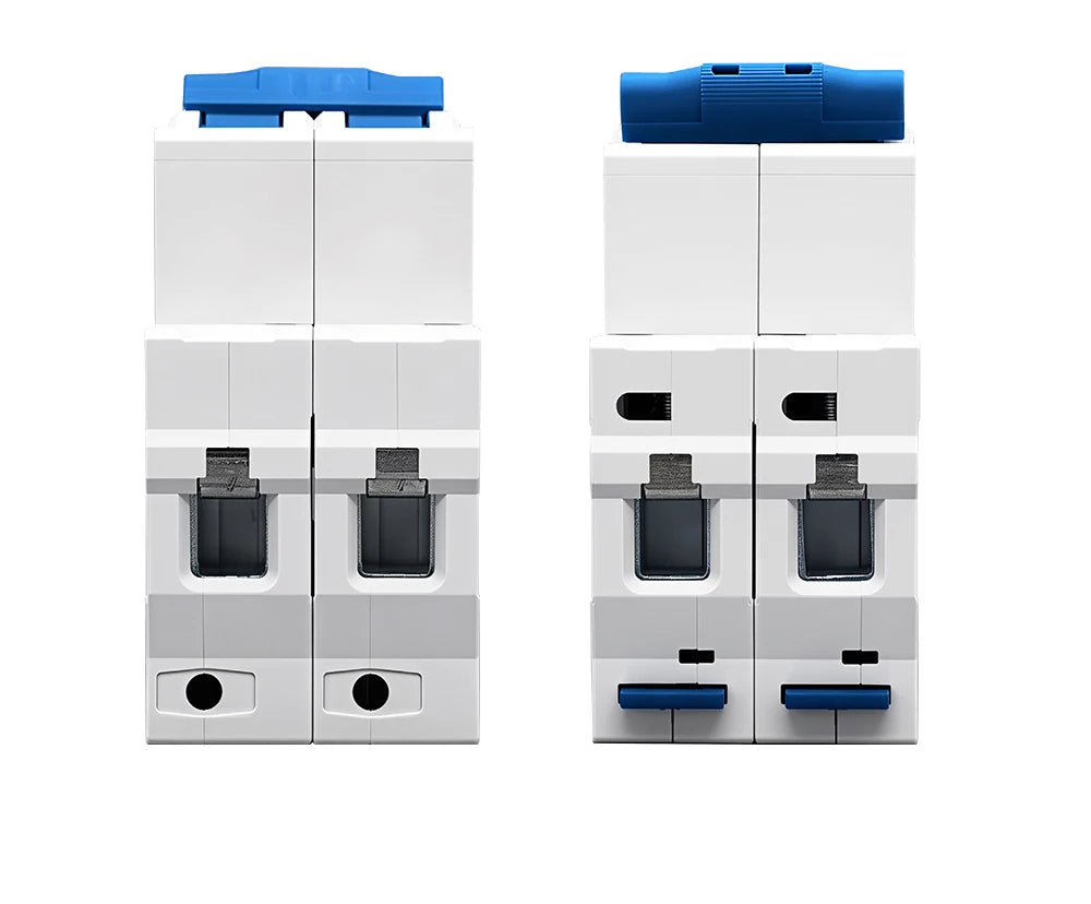 TOMZN 2P AC MCB TOB1-63H C Type 230/400V~ 50/60Hz Mini Circuit Breaker 3A 6A 10A 16A 20A 25A 32A 40A 50A 63A