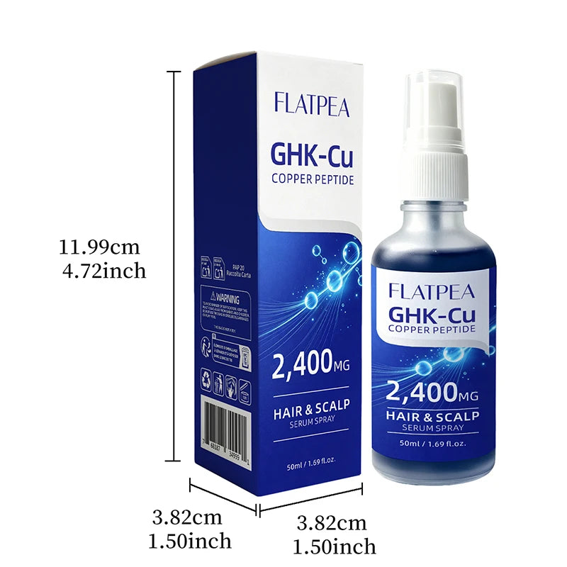 Multi Pack Blue Copper Peptide Hair Care Essence Spray Deep Nourishing Fast Absorption Non Greasy Neutral Mild Non Irritating