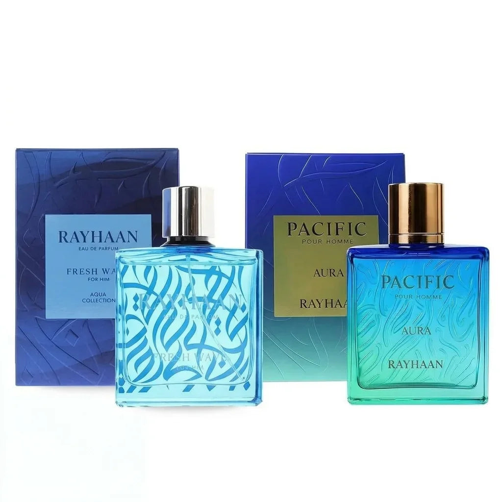 Jungle Vibe Tropical Vibe Pacific Aura Aloha Fresh Wave Men Eau de Parfum Long Lasting Spray Fragrance For Him Scent