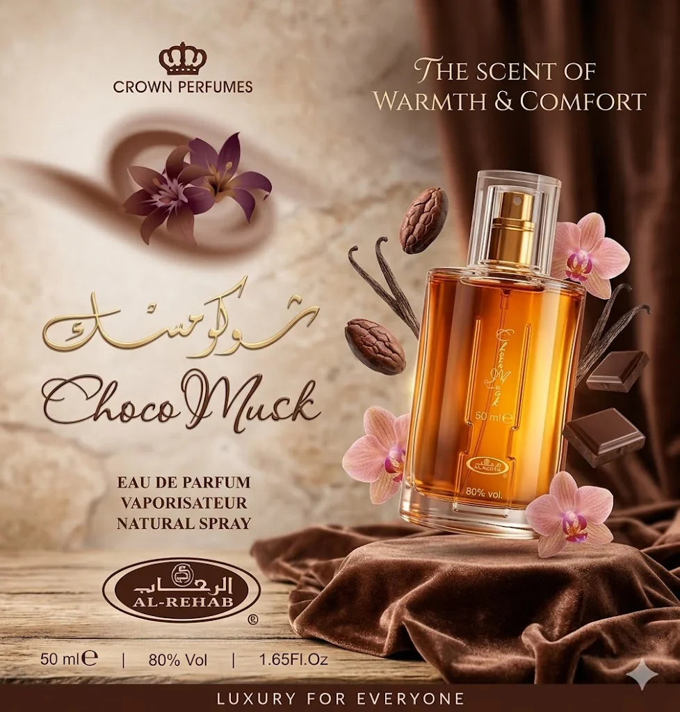 Choco Musk Eau De Parfum Spray for Women, 1.65 Oz/50 Ml