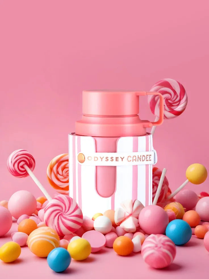 Odyssey Candee Special Edition Eau De Parfum for Women Delicious Sweet Fruity Gourmand Perfume Long Lasting 3.4 FL OZ