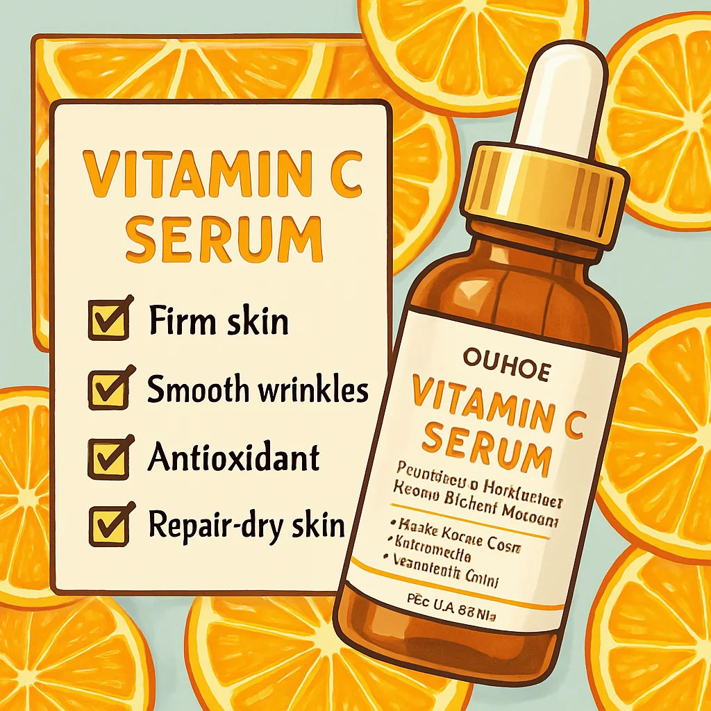 Vitamin C Face Serum – ᴀɴᴛɪ-ᴀɢɪɴɢ ᴀɴᴛɪ-ᴡʀɪɴᴋʟᴇ Serum for Lifting, Firming & Brightening