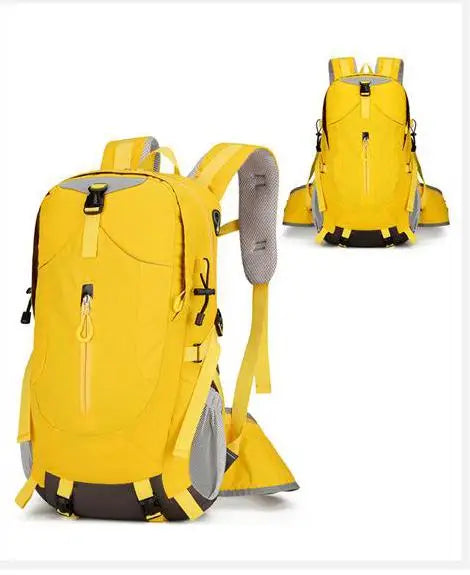 Outdoor Mountaineering Bag Men's Large Capacity Travel Bag Waterproof Hiking Scratch-resistant Wear-resistant Sports Backpack