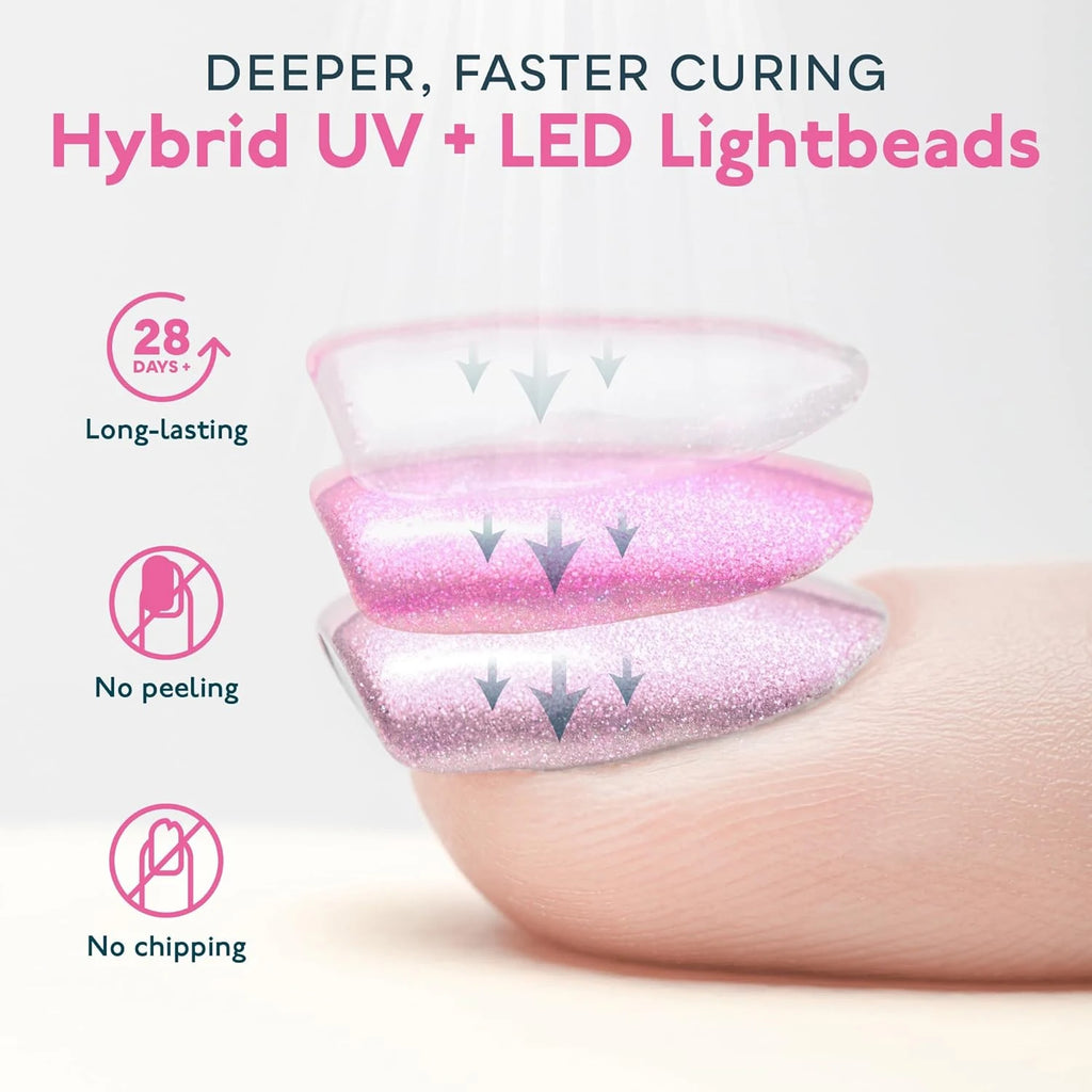 YIKOOLIN SUN2C 48W UV Nail Lamp Gel Polish Dryer LED Manicure Pedicure Light Nail Art Machine for Salon Use