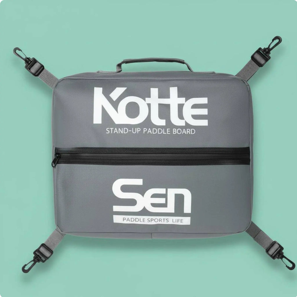 Surfboard Front Storage Bag Portable Paddleboard Deck Bag Insulated Deck Storage Adjustable Straps Hands-Unrestricted