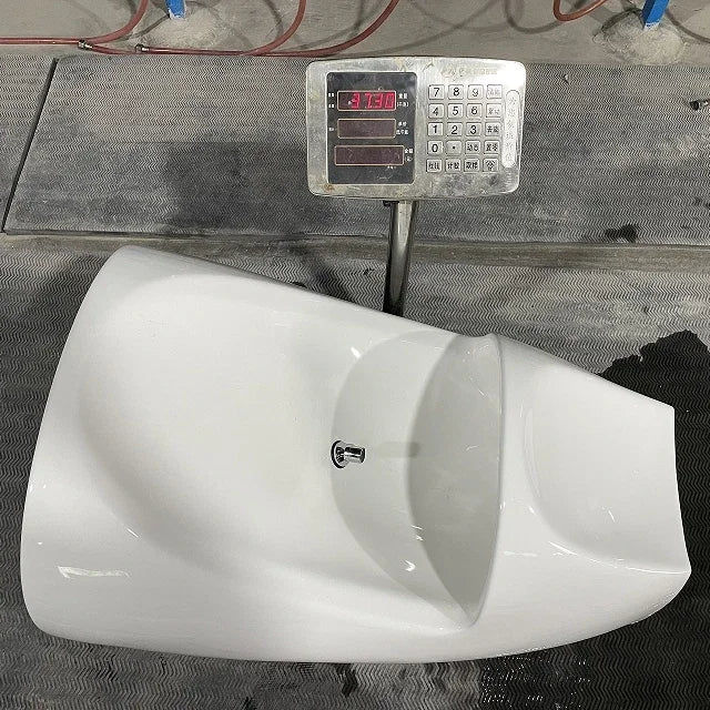 Ceramic Bathroom Sink Double Level Wash Stand Full Pedestal Muslim Wudu Basin