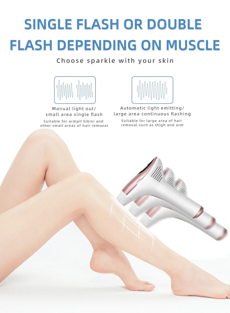 Home Beautys  Painless Hairs  Removal Machine