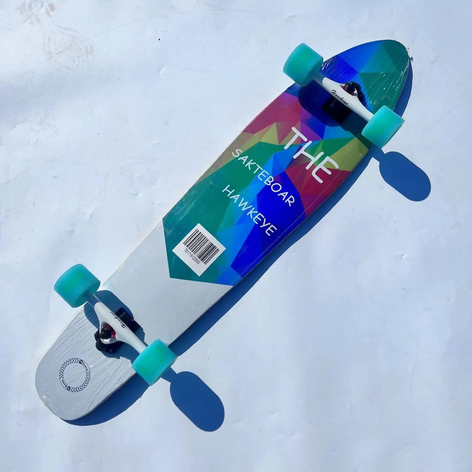 42 Inch Longboard Skateboard Complete Cruiser Single Kicktail Maple Wood for Adults Teens Beginners Dancing Street Sports