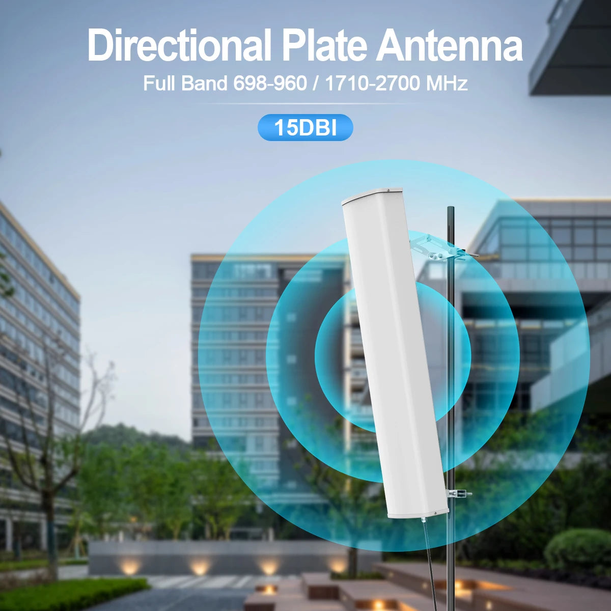 15dbi Outdoor Antenna For Cell Phone Repeater Rural Area 2G 3G 4G Cellular Network Amplifier Antenna 698-2700mhz Panel  Anten