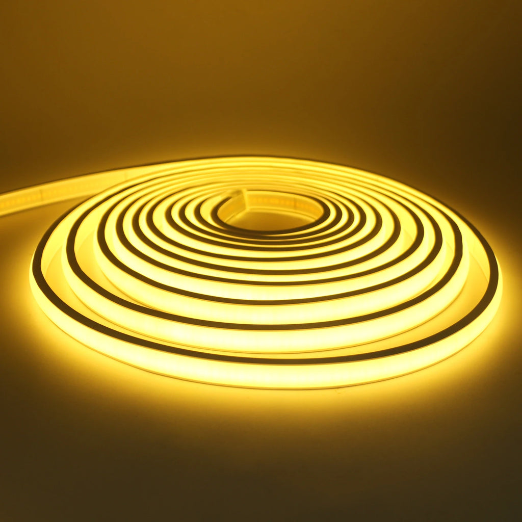 Waterproof COB Neon Led Strip Light 12V 24V 320LEDs/m Linear Lighting IP67 Flexible Ribbon RA90 High Density Home Garden Decor