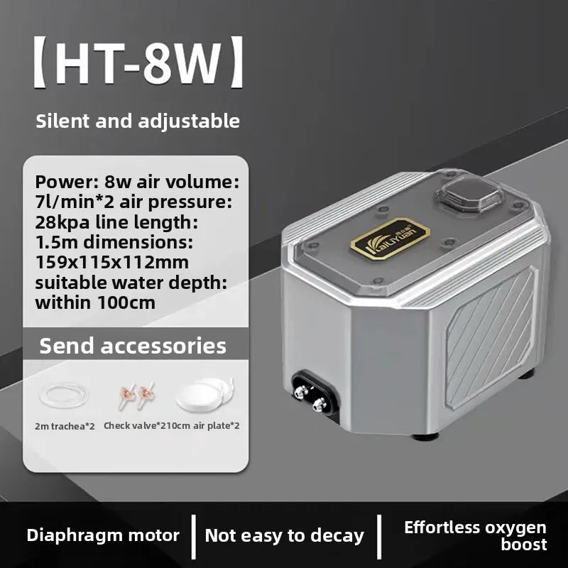 Oxygen pump fish tank special silent aerator oxygenation high-power fish farming household outdoor fish pond