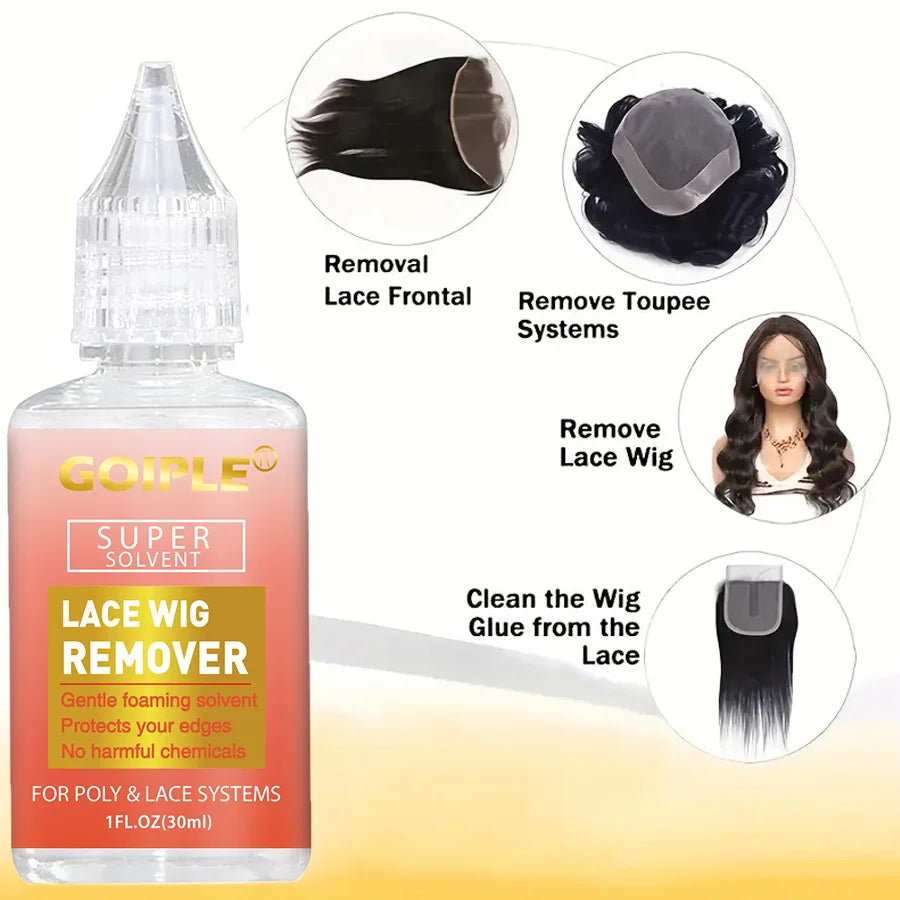 Styling Hair Wax Stick Broken Back Hair Smoothing Finishing Solid Wax Fast-drying Waterproof Lace Adhesive Pre-closure Wig Glue