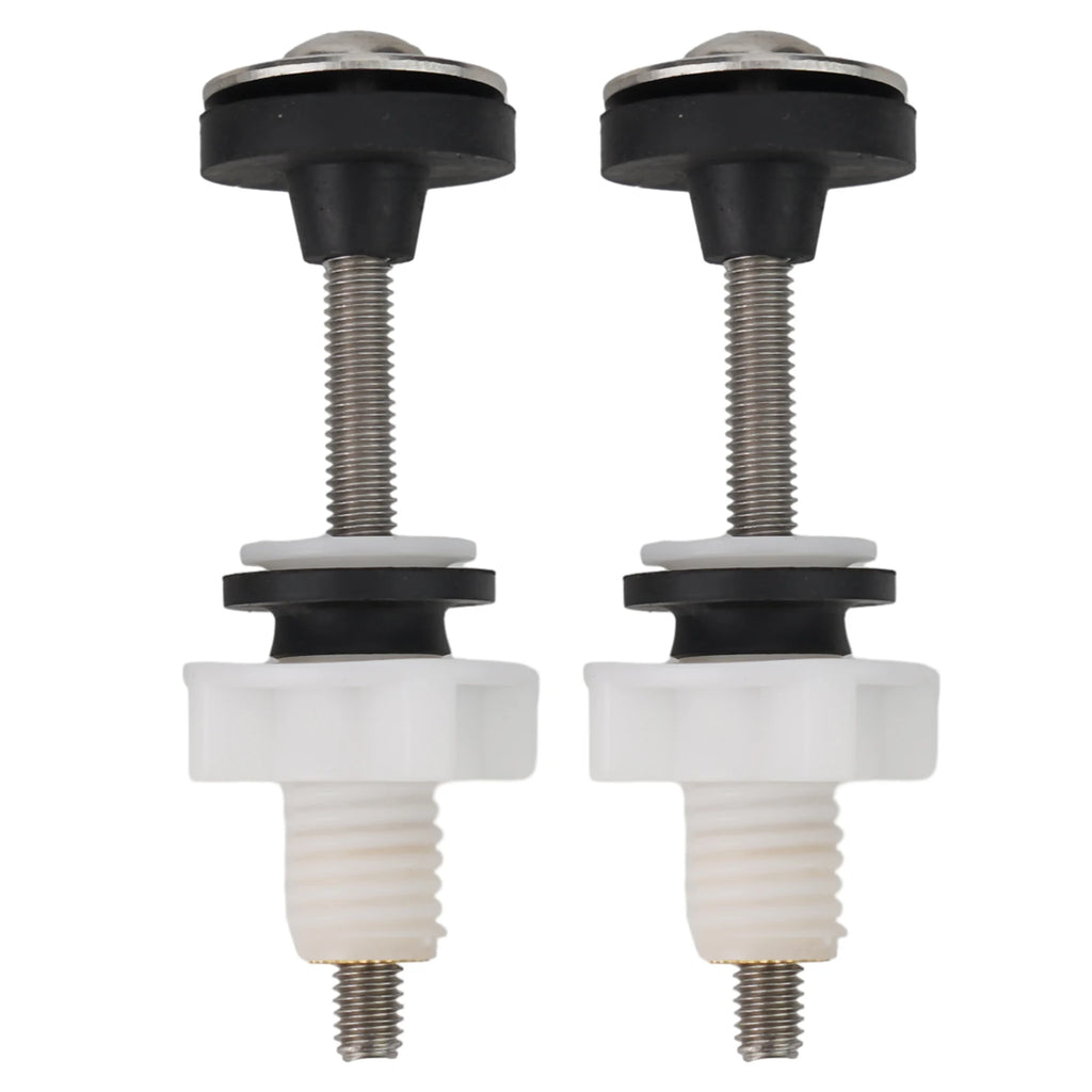 2PCS Tank Bolt M6 Bolts Rubber Toilet Cistern To Toilet Pan Fixing Fitting Sealing Kit Close Coupling Bolts Bathroom Accessories