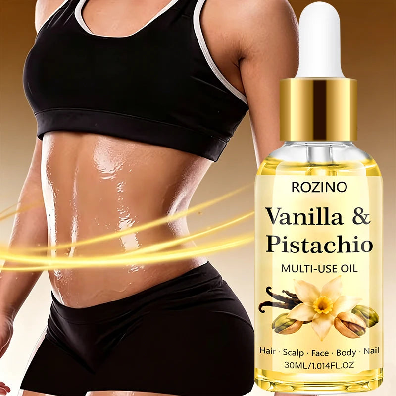 Rozino Multi-Purpose Moisturizing Care Oil, with a Light Texture That Is Easily Absorbed, Can Nourish Dry Skin and Soothe Tight, Dry Skin. Can Be Used for Facial, Body, and Hair Care, One Bottle Meets Multiple Moisturizing Ne