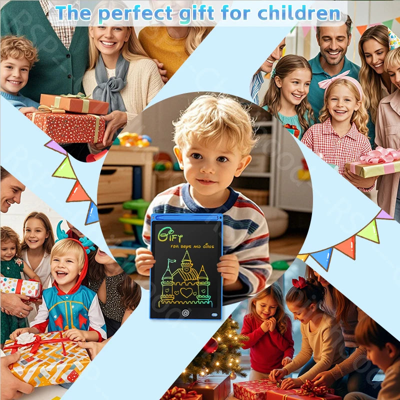RSP 8.5 inch LCD Writing Tablet Drawing Board Message Handwriting Pad Doodle Board Educational Toys For 3-8Y Kids Birthday Gifts