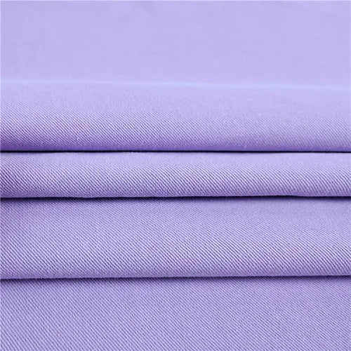 Denim Fabric By The Meter for Sewing Jeans Clothing Coats Dresses Thickened Colored Twill Cotton Handmade Cloth Plain Black Blue