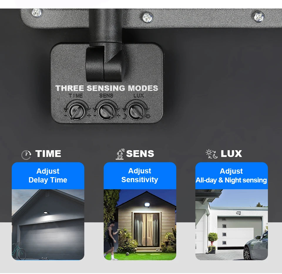 Outdoor LED Flood Light 500W 300W 200W 220V Motion Sensor Waterproof  Spotlight Garden Lighting Landscape Floodlight Street Lamp